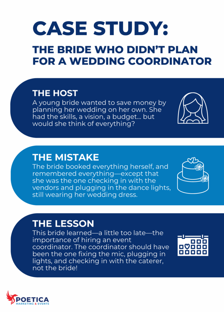 The Bride Who Didn't Plan for a Wedding Coordinator